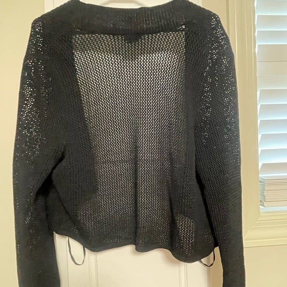 New direction sweater ladies size large black - Picture 5 of 5